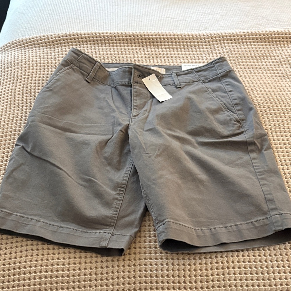 Gray Women’s Bermuda Shorts NWT